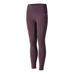 Horze Kids' Gillian Silicone Full Seat Tights - Vineyard Wine Red 7 Horze Kids' Gillian Silicone Full Seat Tights - Vineyard Wine Red -Kensington Shop 415720 800 800