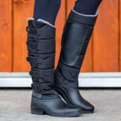 Horze Utah Thermo Boots - Black -Kensington Shop 415825 800 800