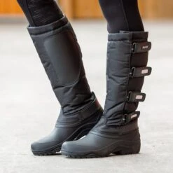Horze Polar Thermo Boots - Black 7 Horze Polar Thermo Boots - Black -Kensington Shop 416139 800 800