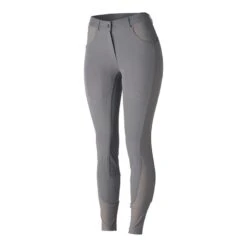 Horze Women's Limited Edition Saphira Ventilated Full Seat Breeches - Silver Scone -Kensington Shop 416323 800 800