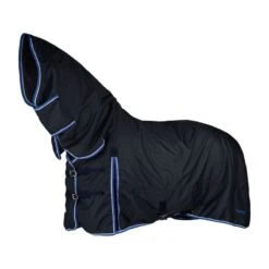 Horze Glasgow Medium Weight Combo Turnout Blanket 150g - Dark Blue -Kensington Shop 417072 800 800