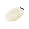 Horze Sheepskin Grooming Mitten - Off-White