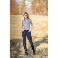 Ovation Women's Elegance Sparkle Full Seat Breeches - Navy -Kensington Shop 421343 800 800