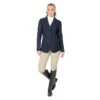 Ovation Women's Signature AirFlex 3-Button Show Coat - Navy