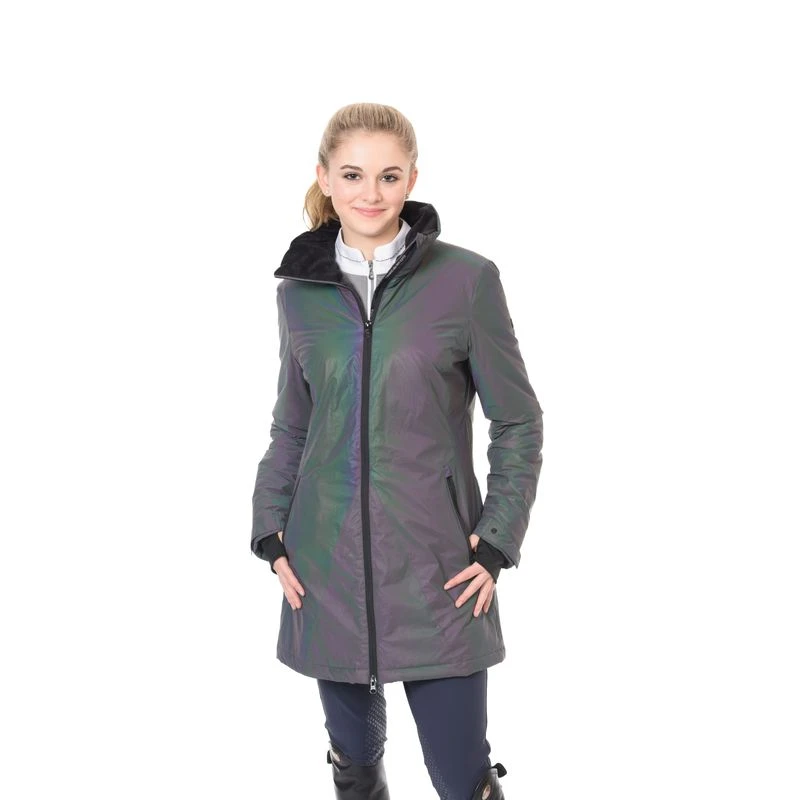 Ovation Women's Prisma Hi Vis Jacket - Rainbow Reflective 1 Ovation Women's Prisma Hi Vis Jacket - Rainbow Reflective