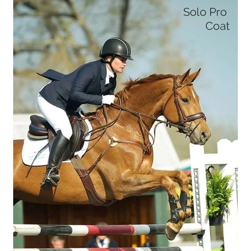 Tredstep Women's Solo Pro Competition Jacket - Navy 2 Tredstep Women's Solo Pro Competition Jacket - Navy - Image 2