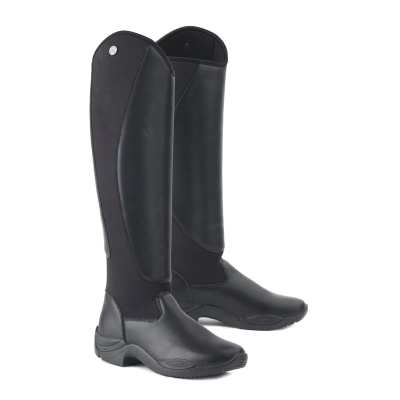 Ovation Cyclone All Season Tall Rider Muck Boot - Black 1 Ovation Cyclone All Season Tall Rider Muck Boot - Black