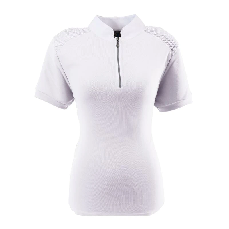 Ovation Women's Signature Performance Shirt - White 1 Ovation Women's Signature Performance Shirt - White