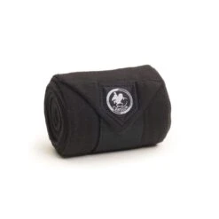 Centaur 12ft Warmblood Polo Wraps - Black