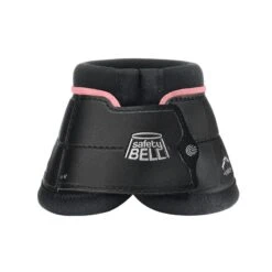 Veredus Safety Jump Bell Boots - Black/Light Pink