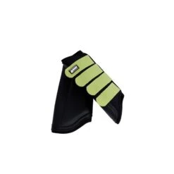 Roma Neoprene Brushing Boots - Black/Green