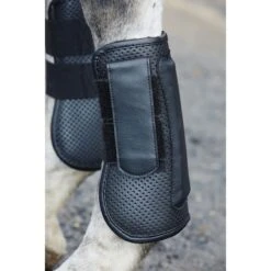 Weatherbeeta Lite Open Front Boots - Black -Kensington Shop 442979 800 800