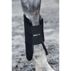 Weatherbeeta Lite Open Front Boots - Black -Kensington Shop 442982 800 800