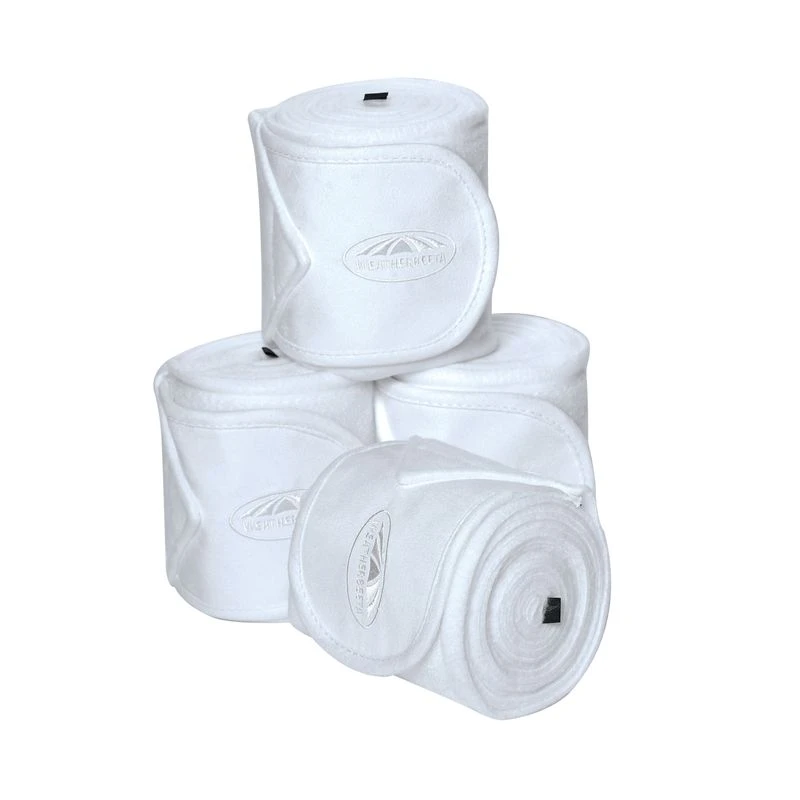 Weatherbeeta Fleece Bandage 4 Pack - White 1 Weatherbeeta Fleece Bandage 4 Pack - White