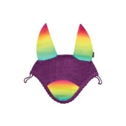 Weatherbeeta Prime Ombre Ear Bonnet - Rainbow Dream