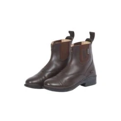 Dublin Women's Evolution Zip Front Paddock Boots - Brown -Kensington Shop 443174 800 800