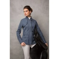 Alessandro Albanese Women's Imperia Waterproof Jacket - Aviation Blue -Kensington Shop 443401 800 800