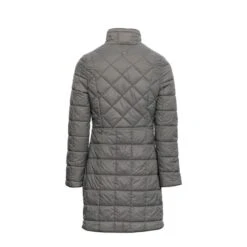 Alessandro Albanese Women's Insula Quilted Long Coat - Taupe -Kensington Shop 443467 800 800