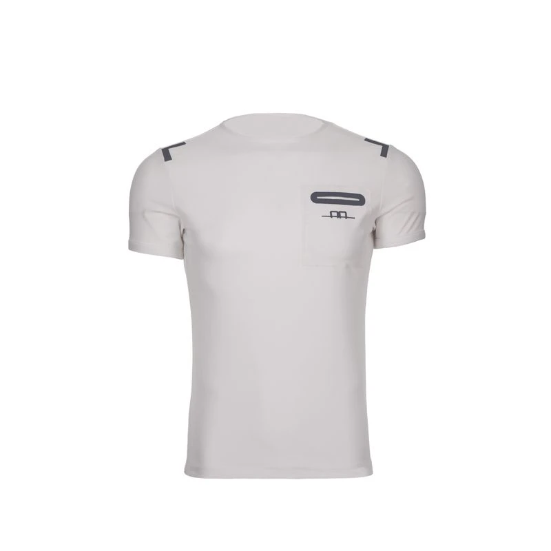 Alessandro Albanese Men's Tech Tee Shirt - White 1 Alessandro Albanese Men's Tech Tee Shirt - White
