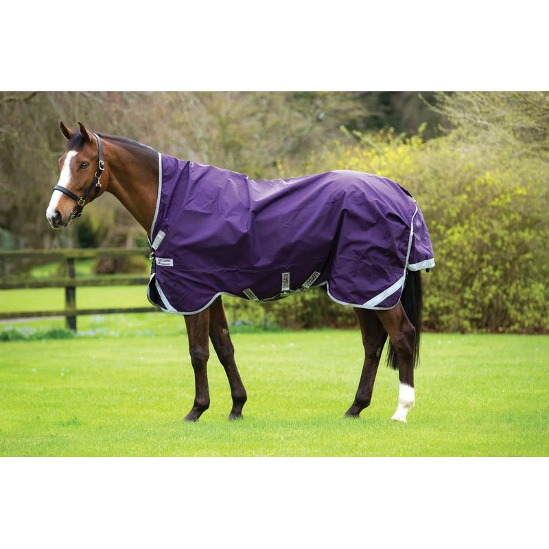 Rambo Wug Turnout 0g - Dark Purple/Silver 1 Rambo Wug Turnout 0g - Dark Purple/Silver