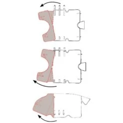 Rambo Optimo Turnout 0g Plus 400g Liner - Navy/Burgundy/Teal/Navy -Kensington Shop 445062 800 800