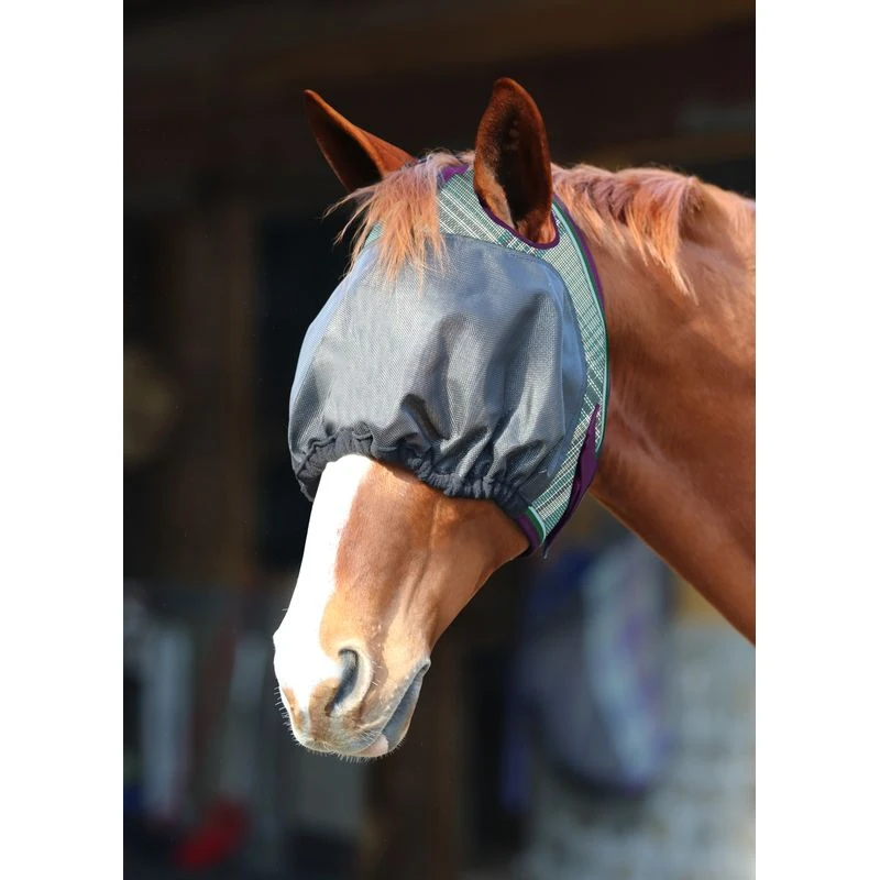 Kensington UViaitor Dartless Fly Mask W/Web Trim And Forelock Opening - Imperial Jade 1 Kensington UViaitor Dartless Fly Mask W/Web Trim And Forelock Opening - Imperial Jade