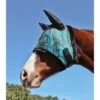 Kensington Signature Fly Mask W/Fleece,Ears And Forelock Hole - Black Ice