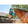 Kensington UViaitor Dartless Fly Mask W/Web Trim And Forelock Opening - Atlantis