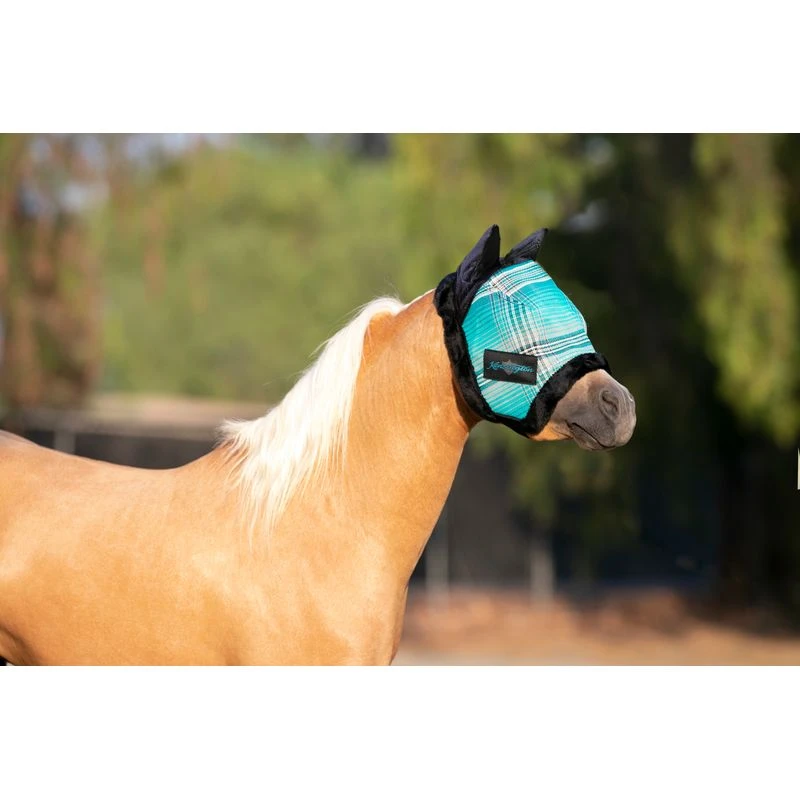 Kensington Pony Fly Mask W/Ears & Fleece Trim - Atlantis 1 Kensington Pony Fly Mask W/Ears & Fleece Trim - Atlantis