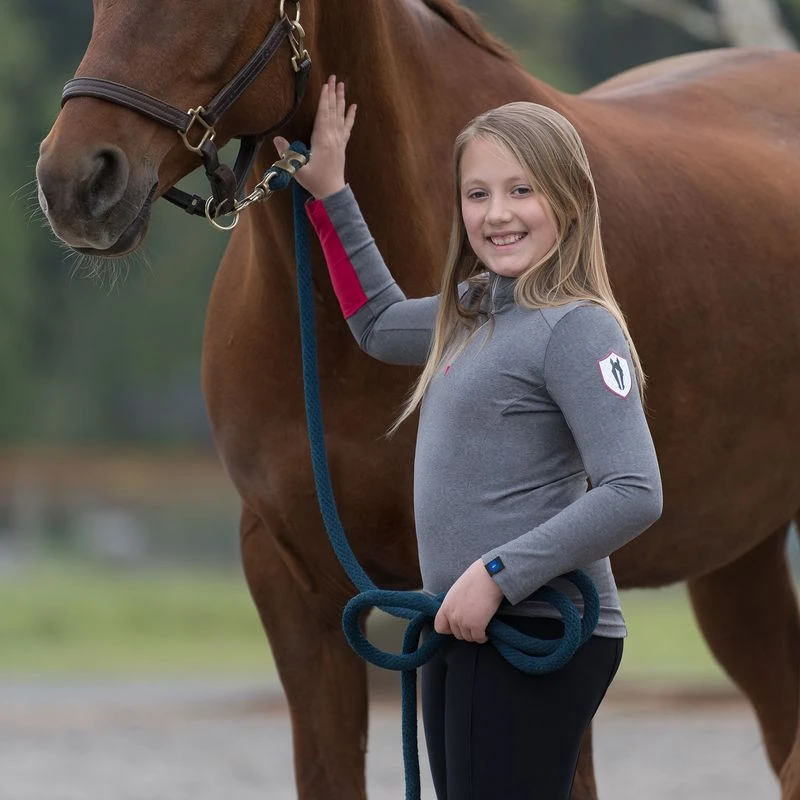 Irideon Kids' Radiant Half Zip - Mist 1 Irideon Kids' Radiant Half Zip - Mist