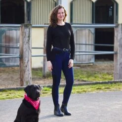 Horze Women's Limited Edition Ivy Full Seat Cargo Breeches - Dark Blue/Black 9 Horze Women's Limited Edition Ivy Full Seat Cargo Breeches - Dark Blue/Black -Kensington Shop 451982 800 800