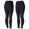 Horze Women's Elinor Cotton Stretch Riding Tights - Dark Navy