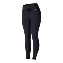 Horze Women's Elinor Cotton Stretch Riding Tights - Dark Navy -Kensington Shop 452088 800 800