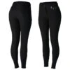 Horze Women's Sadie Silicone Full Seat Breeches - Black