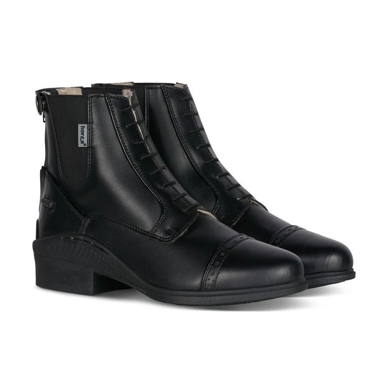 Horze Women's Kilkenny Lux Winter Paddock Boots - Black 1 Horze Women's Kilkenny Lux Winter Paddock Boots - Black