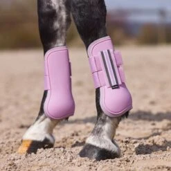 Horze Adepto Tendon Boots - Dawn Pink -Kensington Shop 454640 800 800