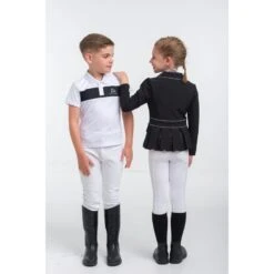 Cavalliera Kids' Crystal Purity Show Jacket - Black -Kensington Shop 456909 800 800