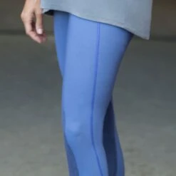 Irideon Kids' Issential Knee Patch Tights - Deep Lavender