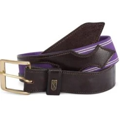 Tredstep Flex Belt - Havana Brown/Violet