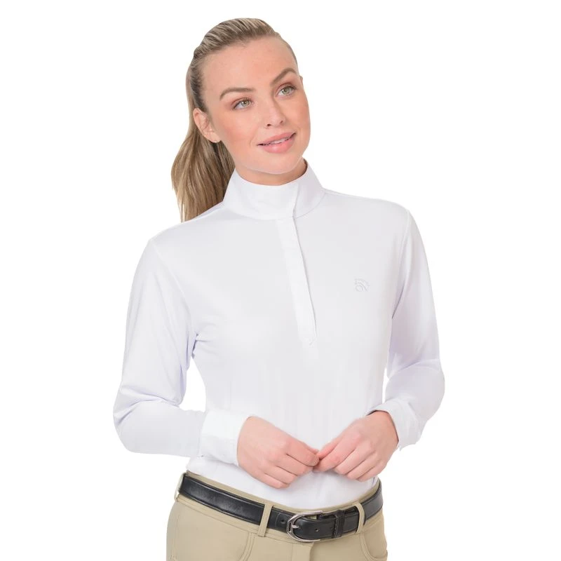 Ovation Women's Adirondack Show Shirt - White 1 Ovation Women's Adirondack Show Shirt - White