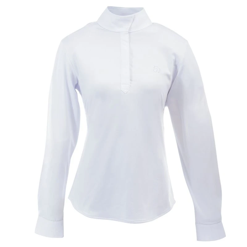 Ovation Women's Adirondack Show Shirt - White 3 Ovation Women's Adirondack Show Shirt - White - Image 3