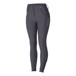 B Vertigo Women's Dianne Thermo Full Seat Breeches - Periscope Dark Grey -Kensington Shop 476634 800 800