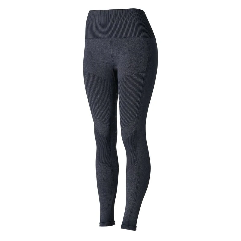 Horze Women's Vanessa Slimming Seamless Tights - Denim Blue 6 Horze Women's Vanessa Slimming Seamless Tights - Denim Blue - Image 6