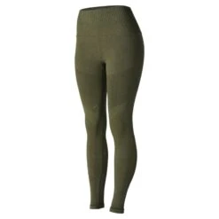 Horze Women's Vanessa Slimming Seamless Tights - Dark Lichen Green -Kensington Shop 476832 800 800