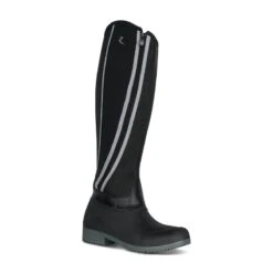 Horze Nome Neoprene Winter Tall Boots - Black -Kensington Shop 477073 800 800