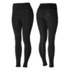 Horze Women's Roselina Full Seat Tights W/Crystal Details - Black