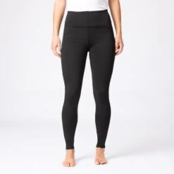 Horze Women's Roselina Full Seat Tights W/Crystal Details - Black -Kensington Shop 477535 800 800