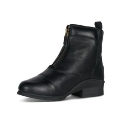B Vertigo Women's Mercury Winter Paddock Boots W/Lamb Fur Lining - Black -Kensington Shop 479387 800 800