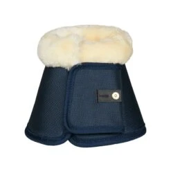 Horze Lincoln Faux Fur Bell Boots - Dress Dark Blue -Kensington Shop 479955 800 800