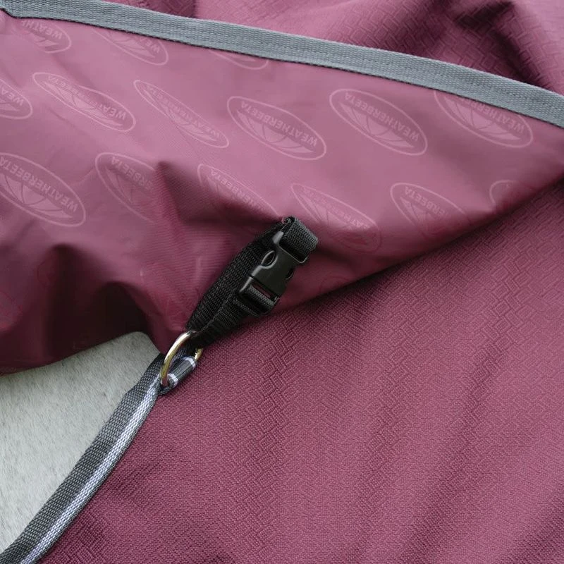 Weatherbeeta Comfitec Plus Dynamic II Neck Rug Medium - Maroon/Grey/White 2 Weatherbeeta Comfitec Plus Dynamic II Neck Rug Medium - Maroon/Grey/White - Image 2